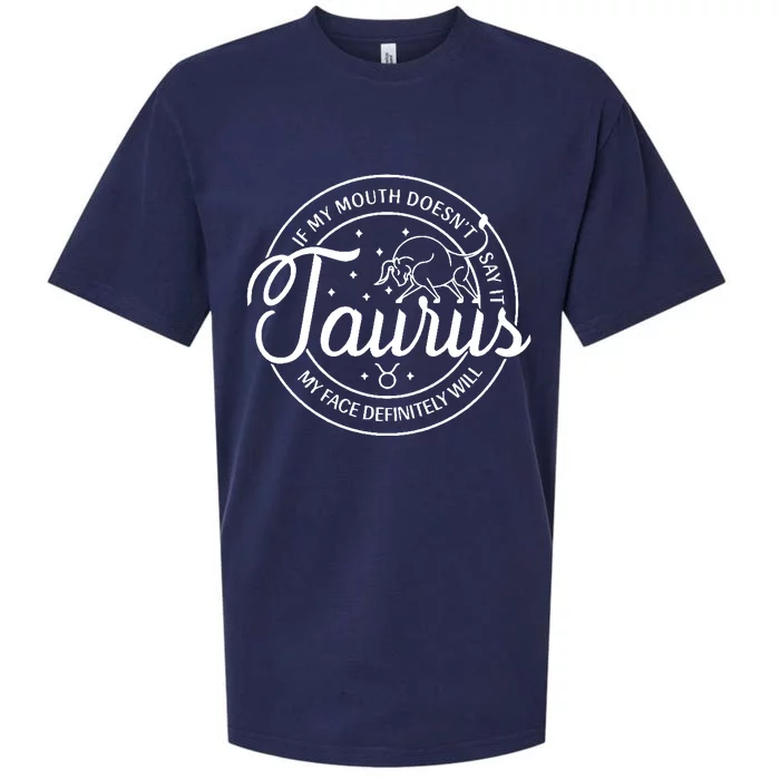 Taurus Horoscope Birthday Sueded Cloud Jersey T-Shirt