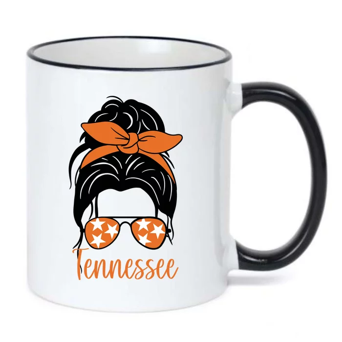 Tennessee Hair Bun Cute Black Color Changing Mug