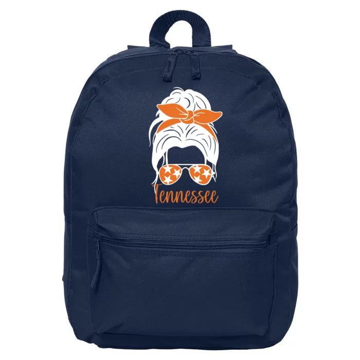 Tennessee Hair Bun Cute 16 in Basic Backpack