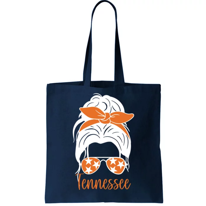 Tennessee Hair Bun Cute Tote Bag