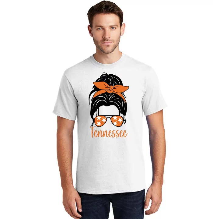 Tennessee Hair Bun Cute Tall T-Shirt