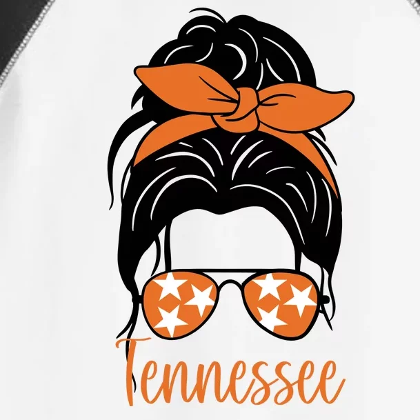 Tennessee Hair Bun Cute Toddler Fine Jersey T-Shirt