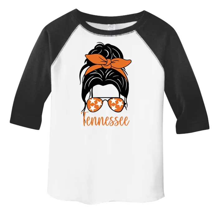 Tennessee Hair Bun Cute Toddler Fine Jersey T-Shirt