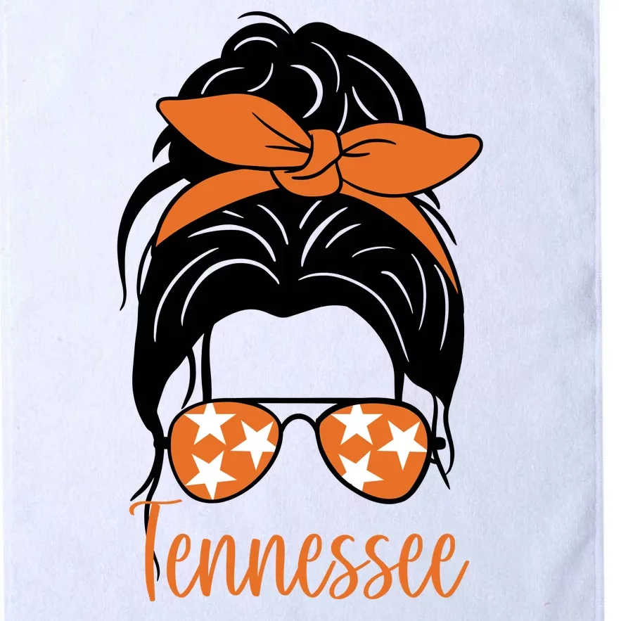 Tennessee Hair Bun Cute Platinum Collection Golf Towel