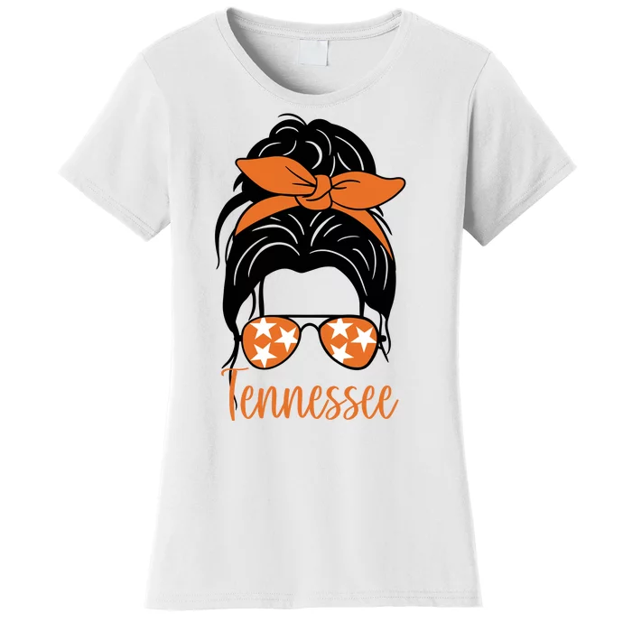 Tennessee Hair Bun Cute Women's T-Shirt