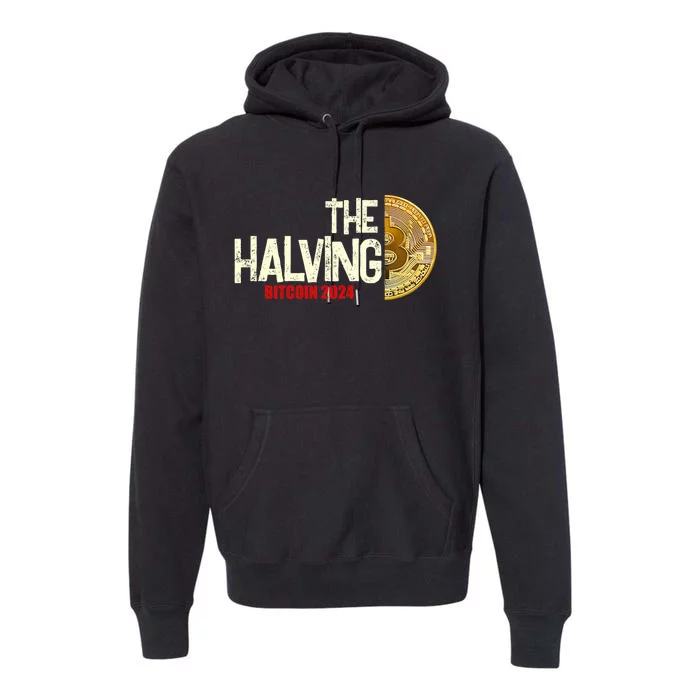 The Halving Bitcoin 2024 Premium Hoodie