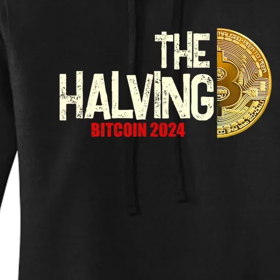 The Halving Bitcoin 2024 Women's Pullover Hoodie