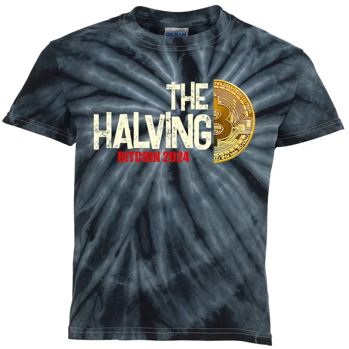 The Halving Bitcoin 2024 Kids Tie-Dye T-Shirt