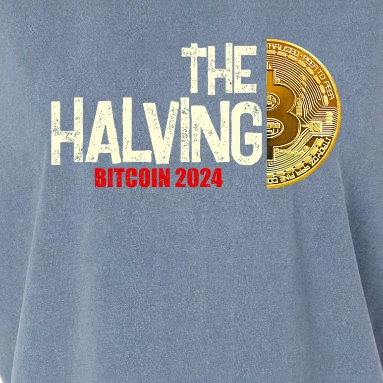 The Halving Bitcoin 2024 Garment-Dyed Women's Muscle Tee