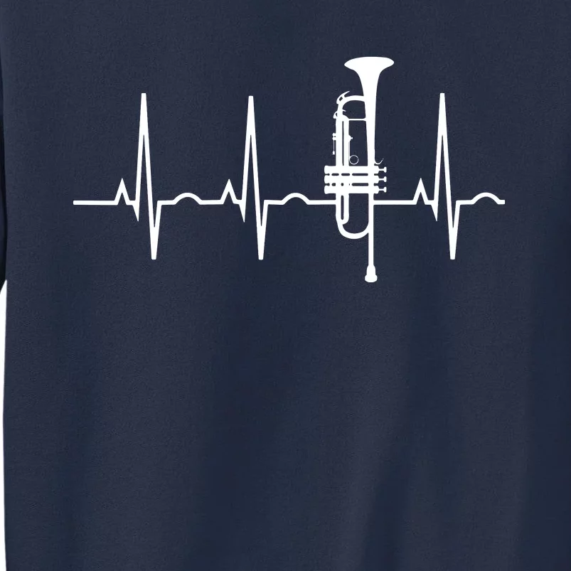 Trumpet Heartbeat Best Trumpet Player Sweatshirt