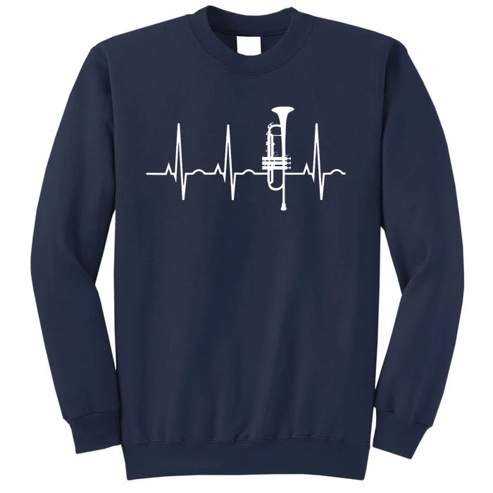 Trumpet Heartbeat Best Trumpet Player Sweatshirt