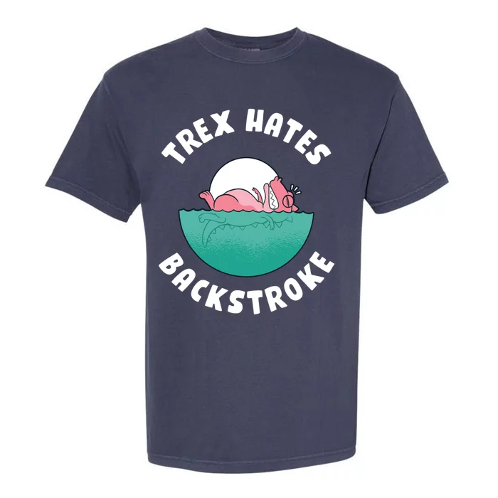 Trex Hates Backstroke Garment-Dyed Heavyweight T-Shirt