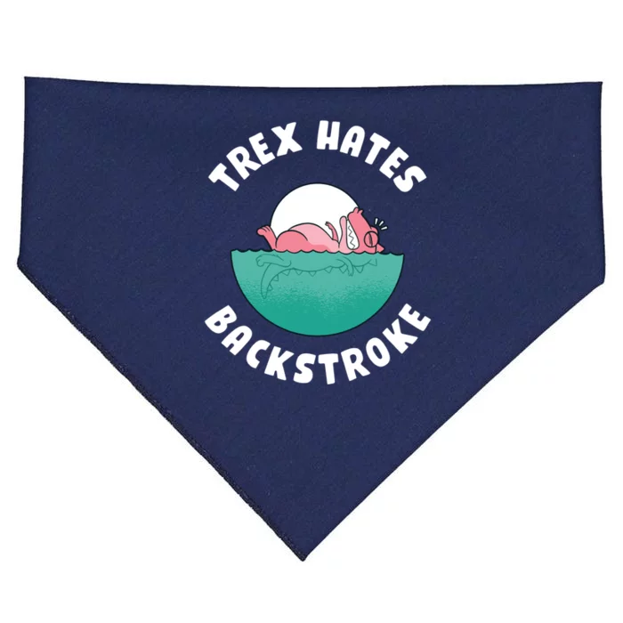 Trex Hates Backstroke USA-Made Doggie Bandana