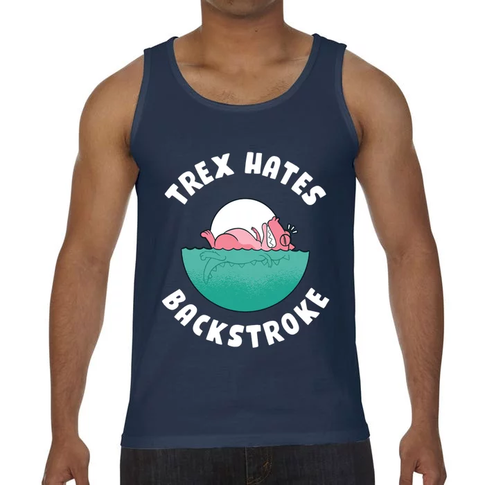 Trex Hates Backstroke Comfort Colors® Tank Top