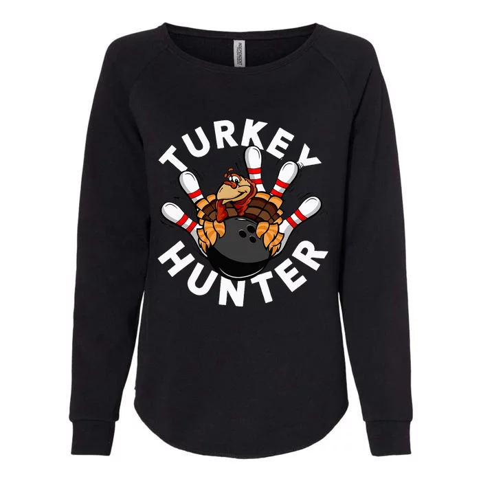 Turkey Hunter Bowling Womens California Wash Sweatshirt