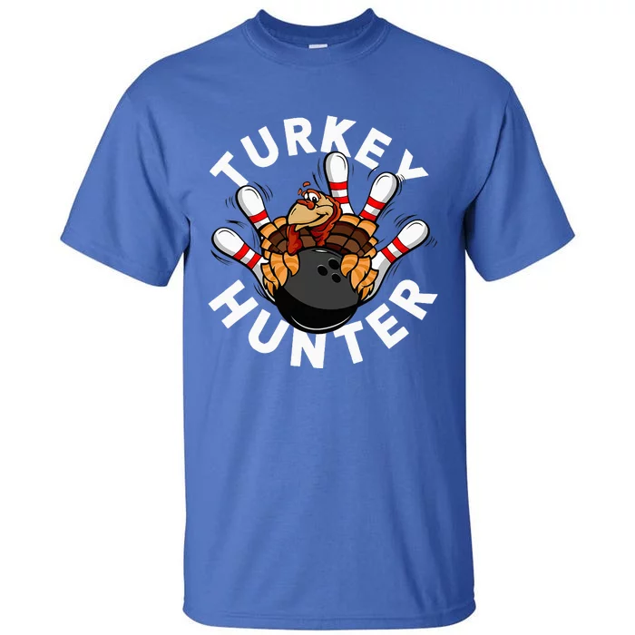 Turkey Hunter Bowling Tall T-Shirt