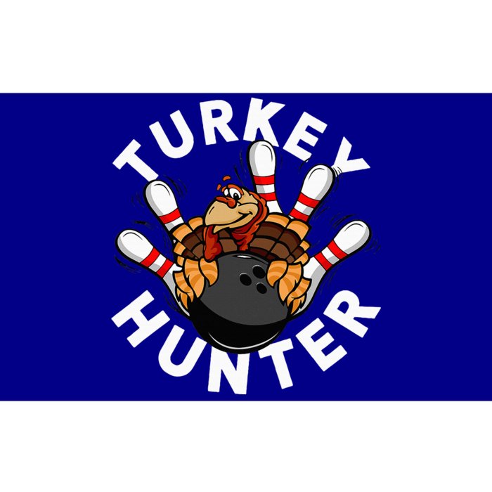 Turkey Hunter Bowling Bumper Sticker