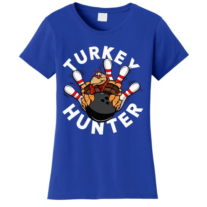 Turkey Hunter Bowling Women's T-Shirt