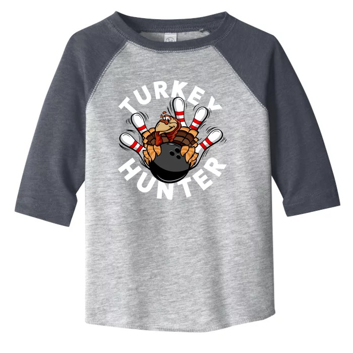 Turkey Hunter Bowling Meaningful Gift Toddler Fine Jersey T-Shirt