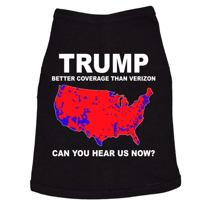 Trump Has Better Coverage Than Verizon Red Wave Us Map Doggie Tank