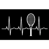 Tennis Heartbeat Best Tennis Gift for Players Fans Bumper Sticker