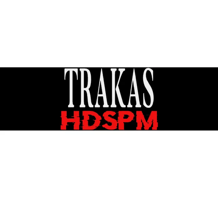 Trakas Hdspm Belico Trakas Bumper Sticker