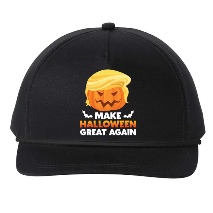 Trump Halloween Costume Gift Make Halloween Great Again Gift Snapback Five-Panel Rope Hat