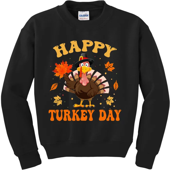 Thanksgiving Harvest Celebration Kids Sweatshirt