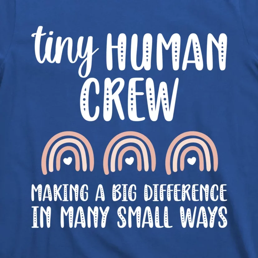 Tiny Hu Crew Pediatric Nursing Crew Peds Nurse Squad Gift T-Shirt