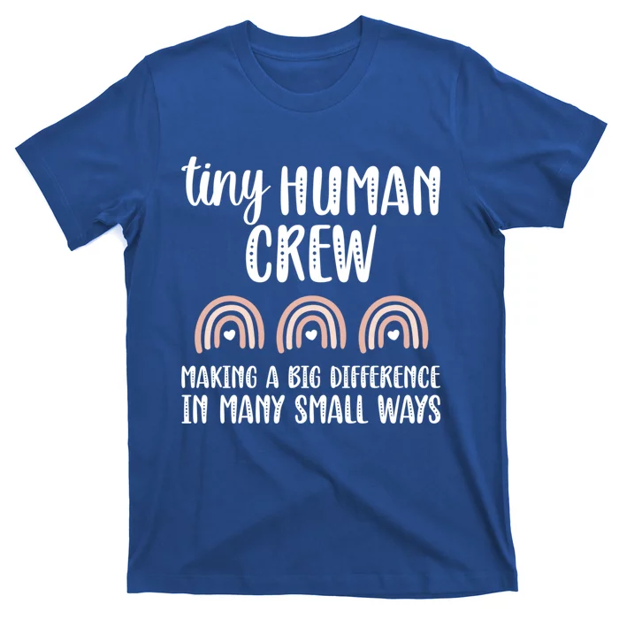 Tiny Hu Crew Pediatric Nursing Crew Peds Nurse Squad Gift T-Shirt