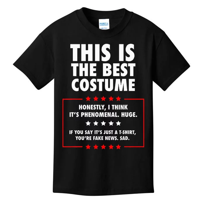 Trump Halloween Costume Kids T-Shirt