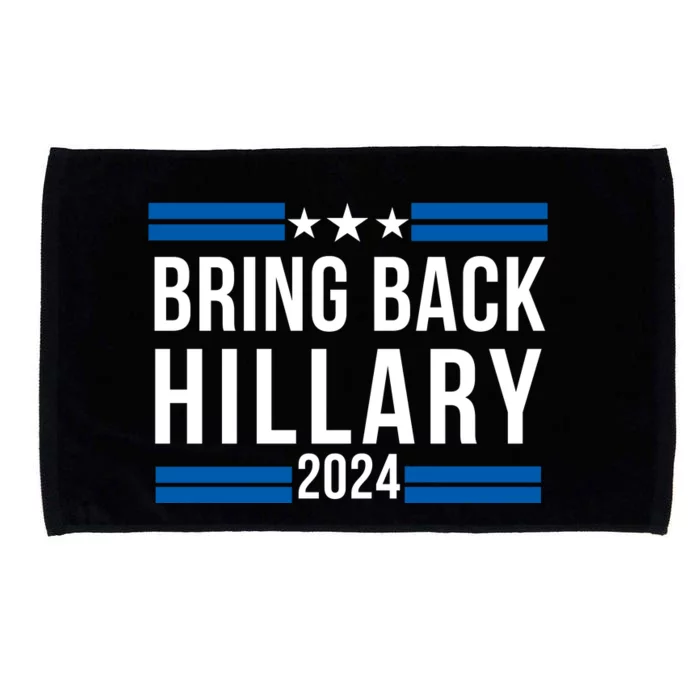 Trendy Hillary Clinton 2024 Presidential Election Microfiber Hand Towel