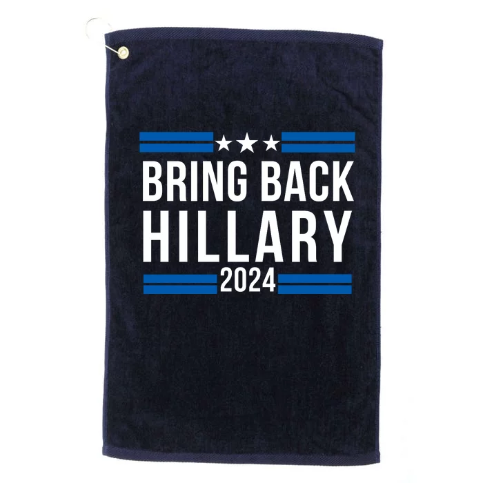 Trendy Hillary Clinton 2024 Presidential Election Platinum Collection Golf Towel