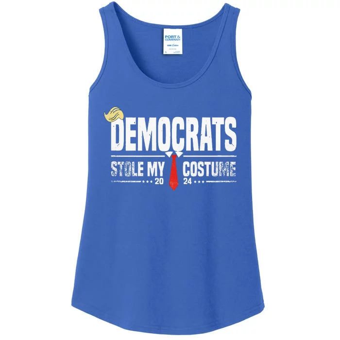 Trump Halloween Costume Democrats Stole My Costume Ladies Essential Tank