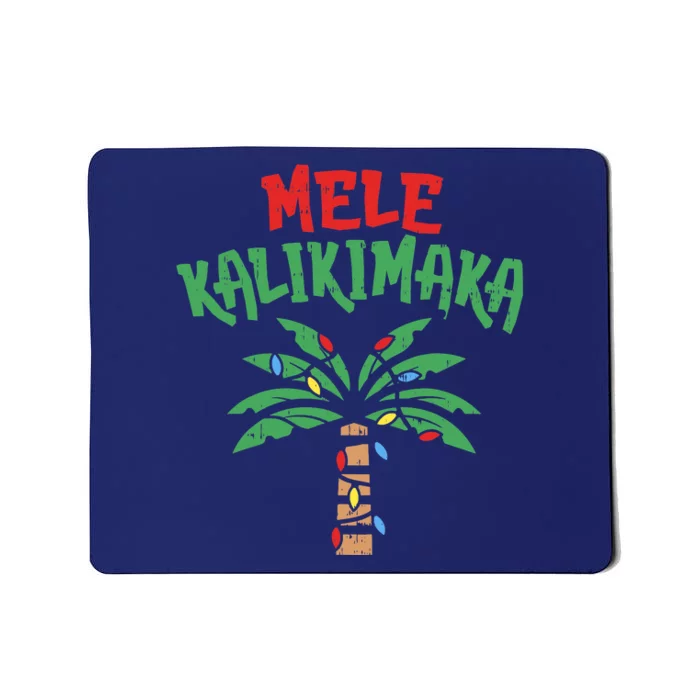 Tree Hawaiian Christmas In July Mousepad