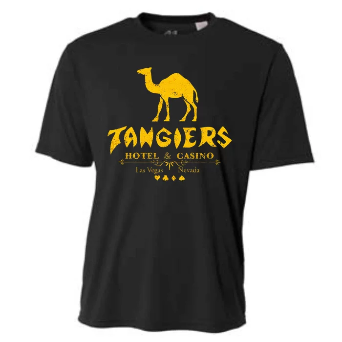 Tangiers Hotel Casino Retro Vintage Las Vegas Cooling Performance Crew T-Shirt