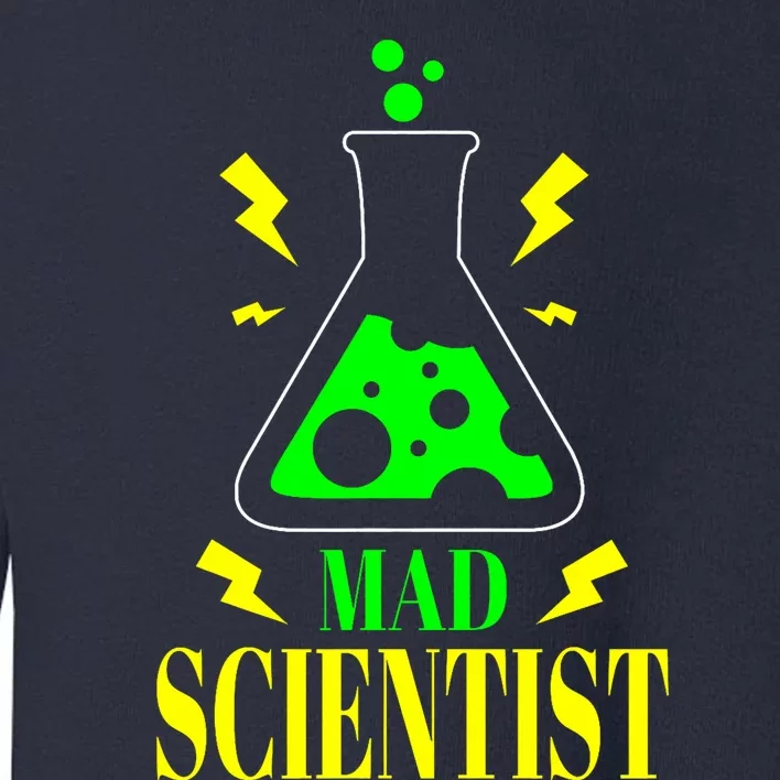 Teacher Halloween Costume Mad Scientist Science Toddler Sweatshirt