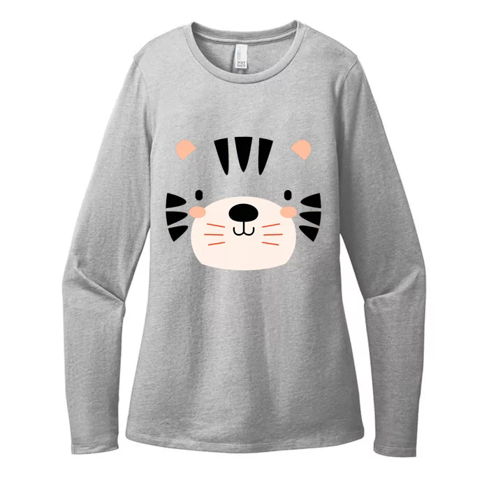 Tiger Halloween Costume Tiger Lover Womens CVC Long Sleeve Shirt