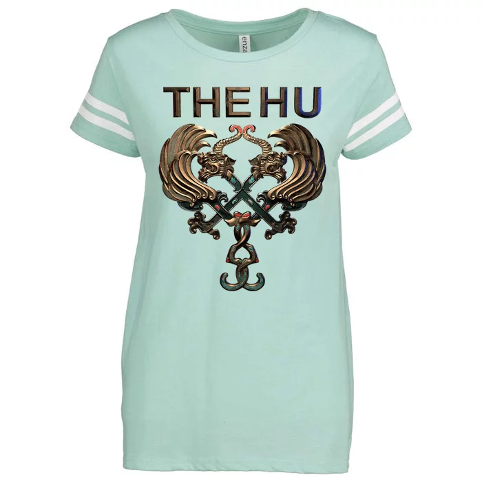 The Hu – Color Logo Enza Ladies Jersey Football T-Shirt