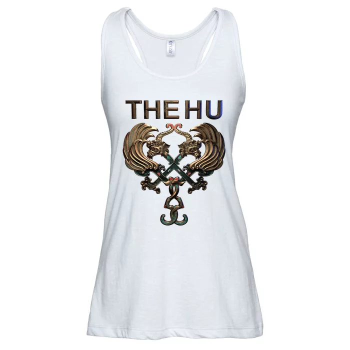 The Hu – Color Logo Ladies Essential Flowy Tank