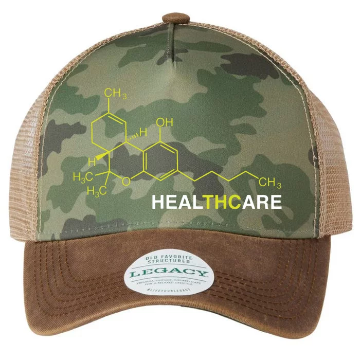 THC Healthcare Cannabis Medical Marijuana Legacy Tie Dye Trucker Hat