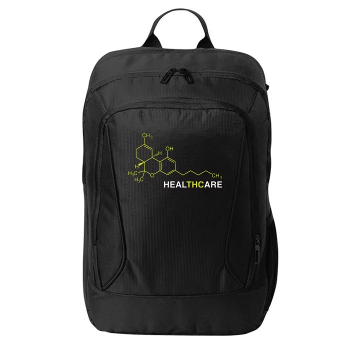 THC Healthcare Cannabis Medical Marijuana City Backpack