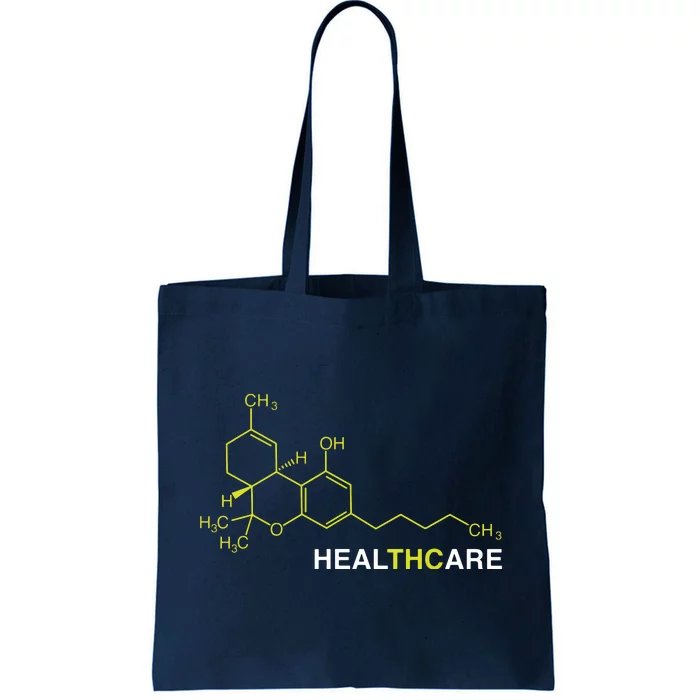 THC Healthcare Cannabis Medical Marijuana Tote Bag