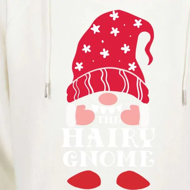 The Hairy Christmas Gnome Meaningful Gift Womens Funnel Neck Pullover Hood