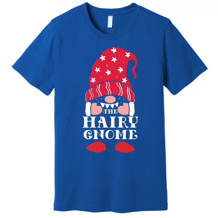 The Hairy Christmas Gnome Meaningful Gift Premium T-Shirt