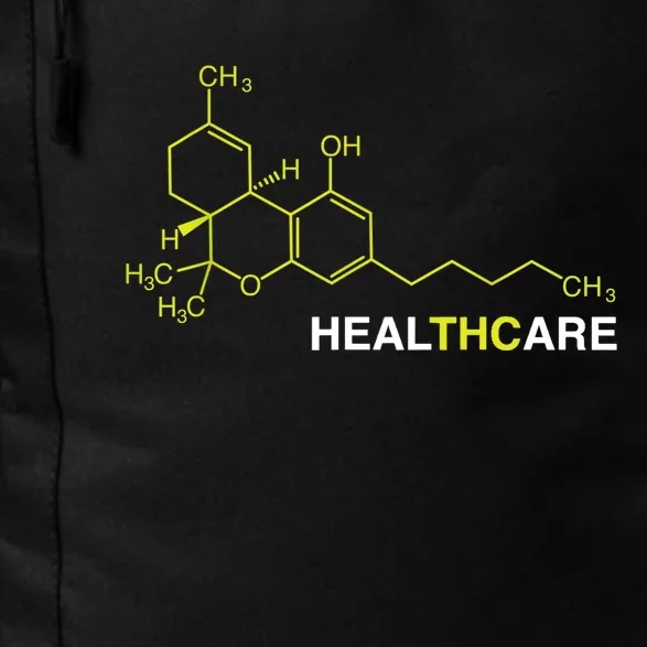 THC Healthcare Cannabis Medical Marijuana TShirt Daily Commute Backpack