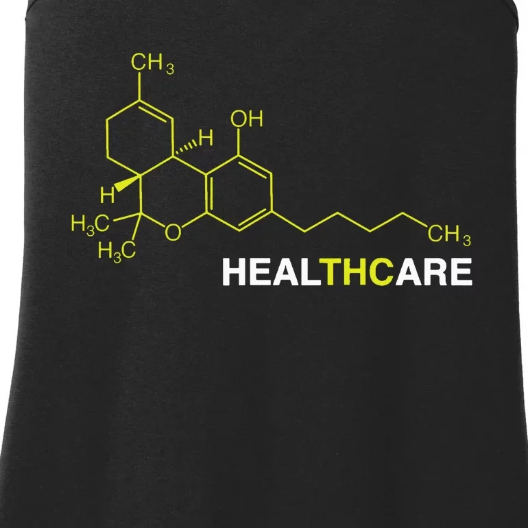 Thc Healthcare Cannabis Medical Marijuana Ladies Essential Tank