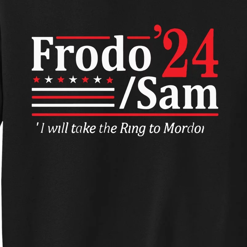 The Hobbit Duo Election 2024 I Will Bring The Ring Tall Sweatshirt