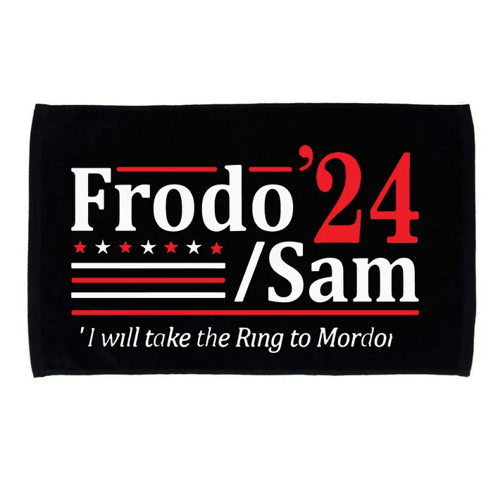 The Hobbit Duo Election 2024 I Will Bring The Ring Microfiber Hand Towel