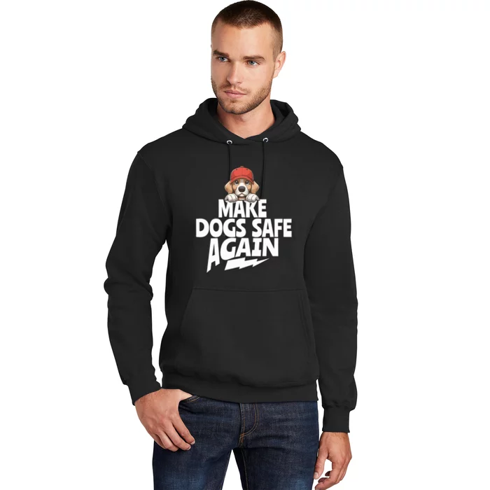 Trump Harris Debate Make Dogs Safe Again Hoodie